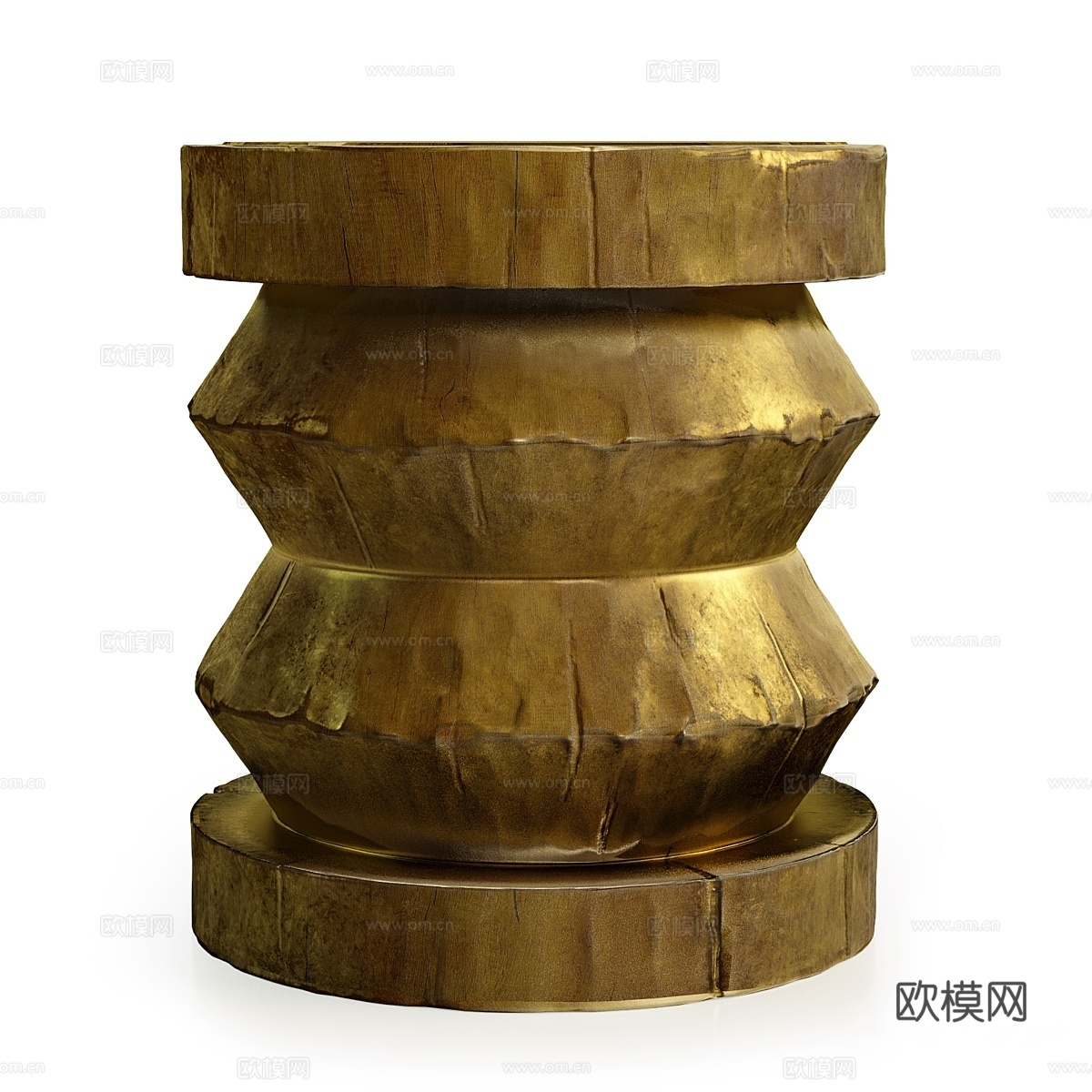 Z STOOL GOLD3d模型下载