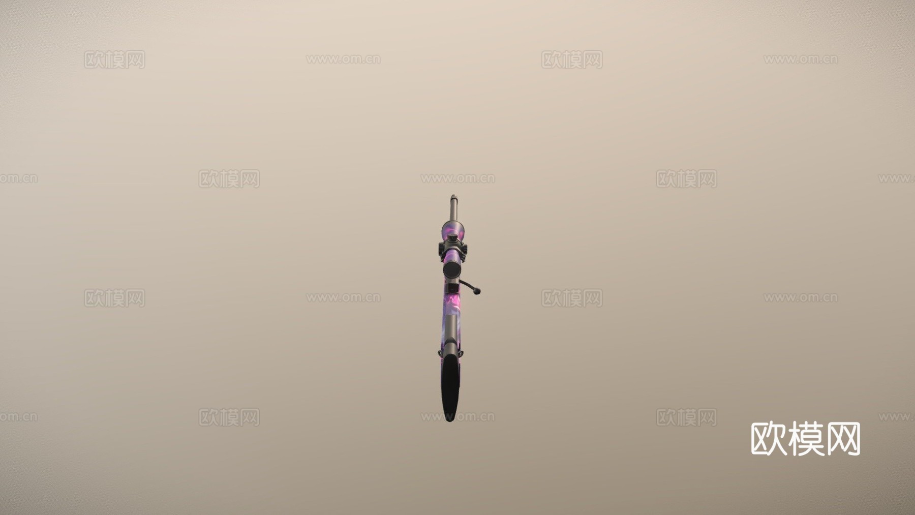 AWP导火索3d模型下载（渲染图1）