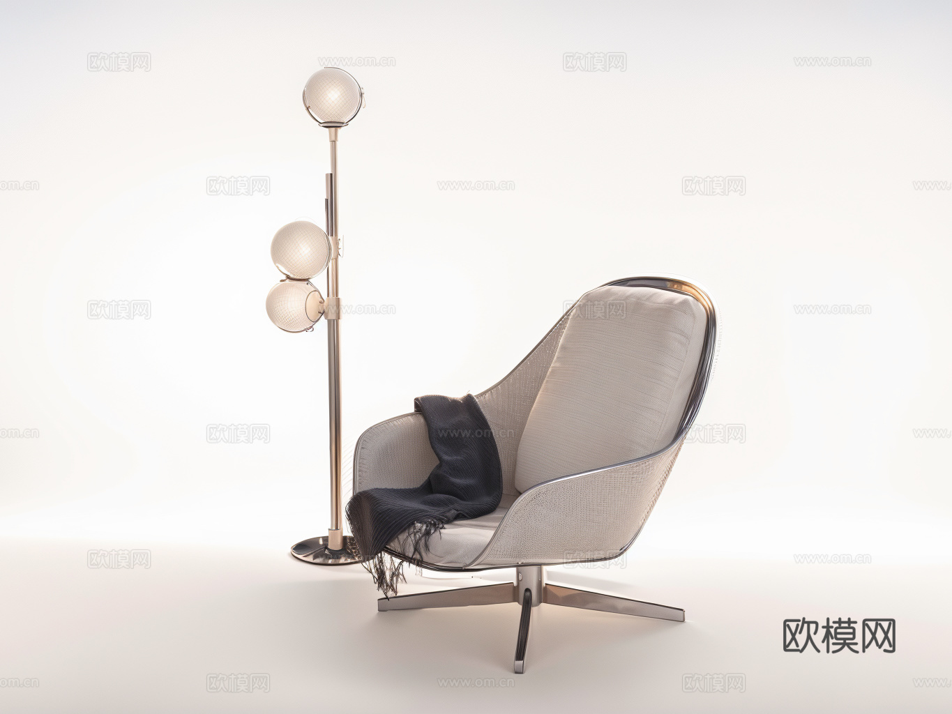 沙发茶几su模型