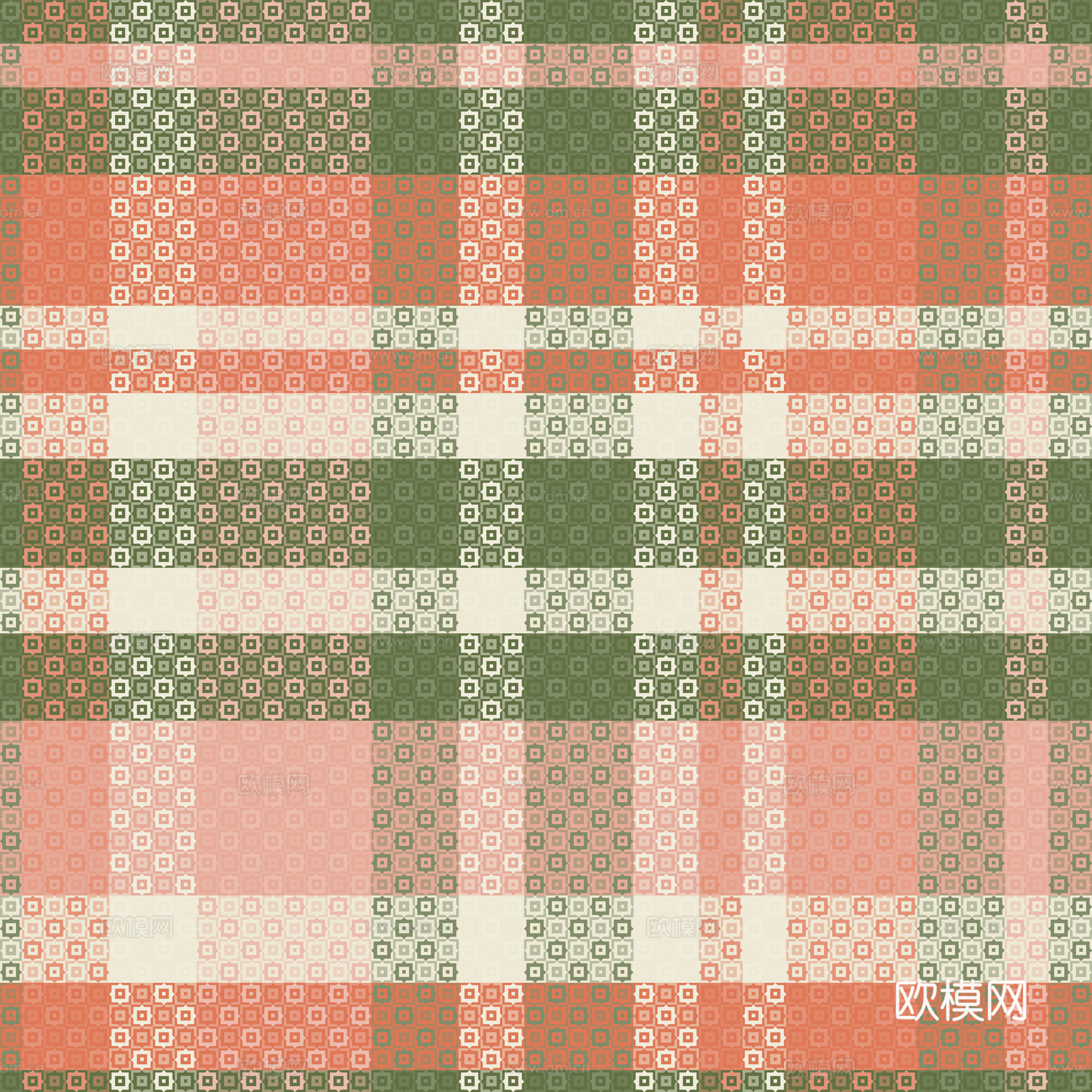 现代简约文艺网格壁纸