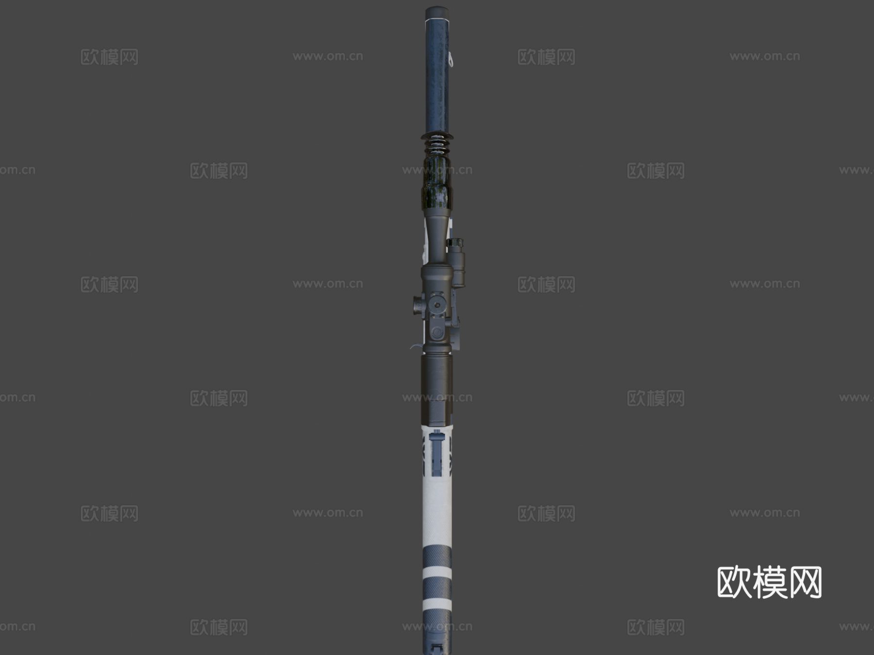 绝地求生WackyJacky101的VSS皮肤3d模型下载（渲染图8）