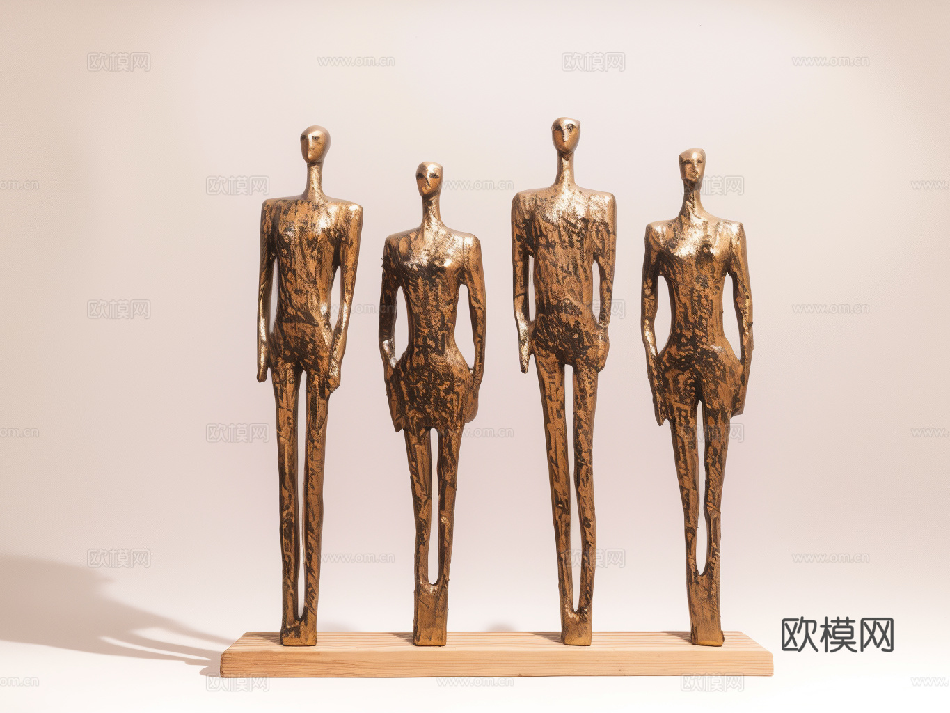 雕塑摆件su模型