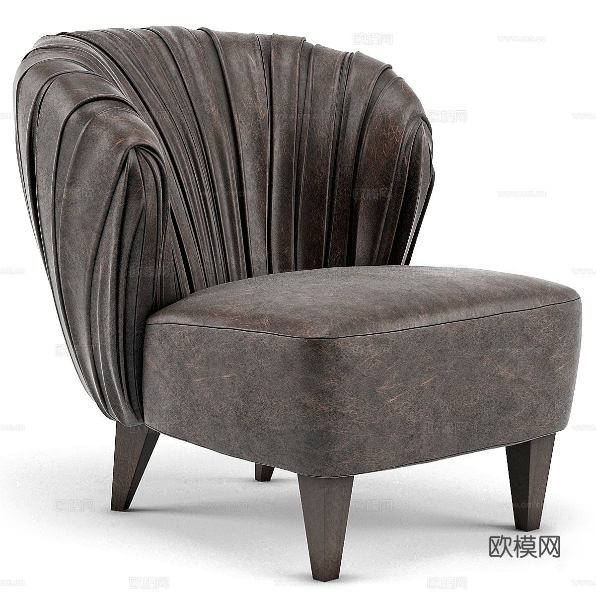 闪电俱乐部椅3d模型下载