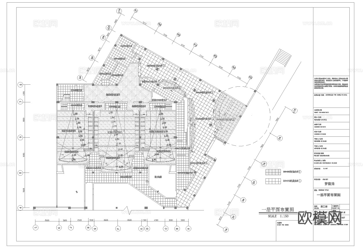 电影院 最新全套施工图 合集cad施工图
