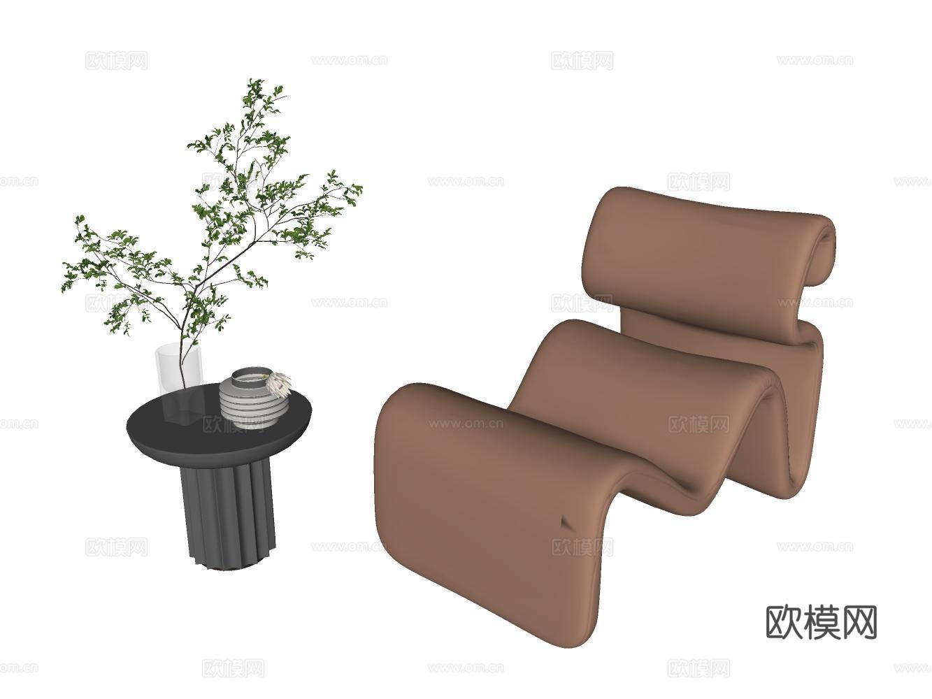 异形沙发su模型