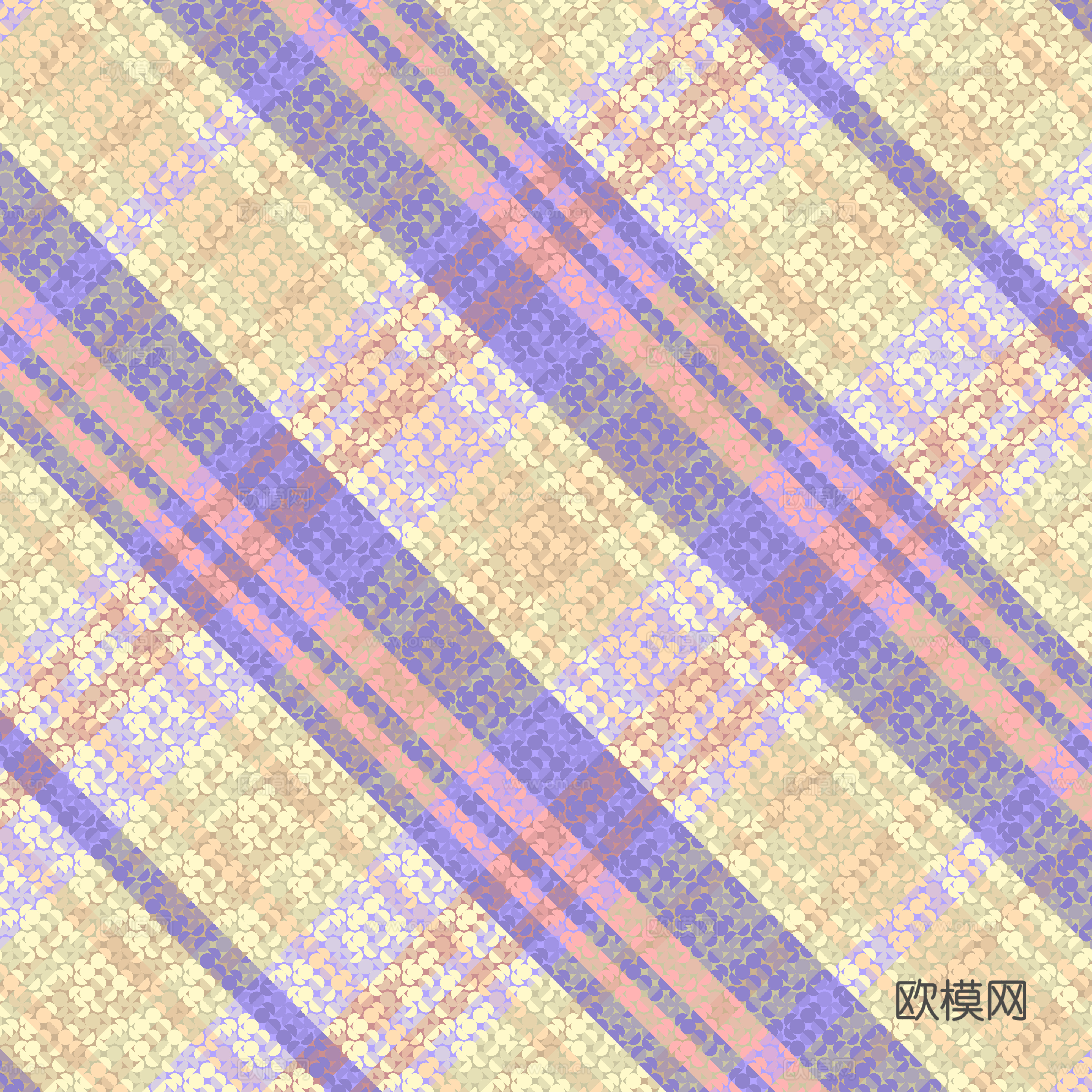 现代简约文艺网格壁纸