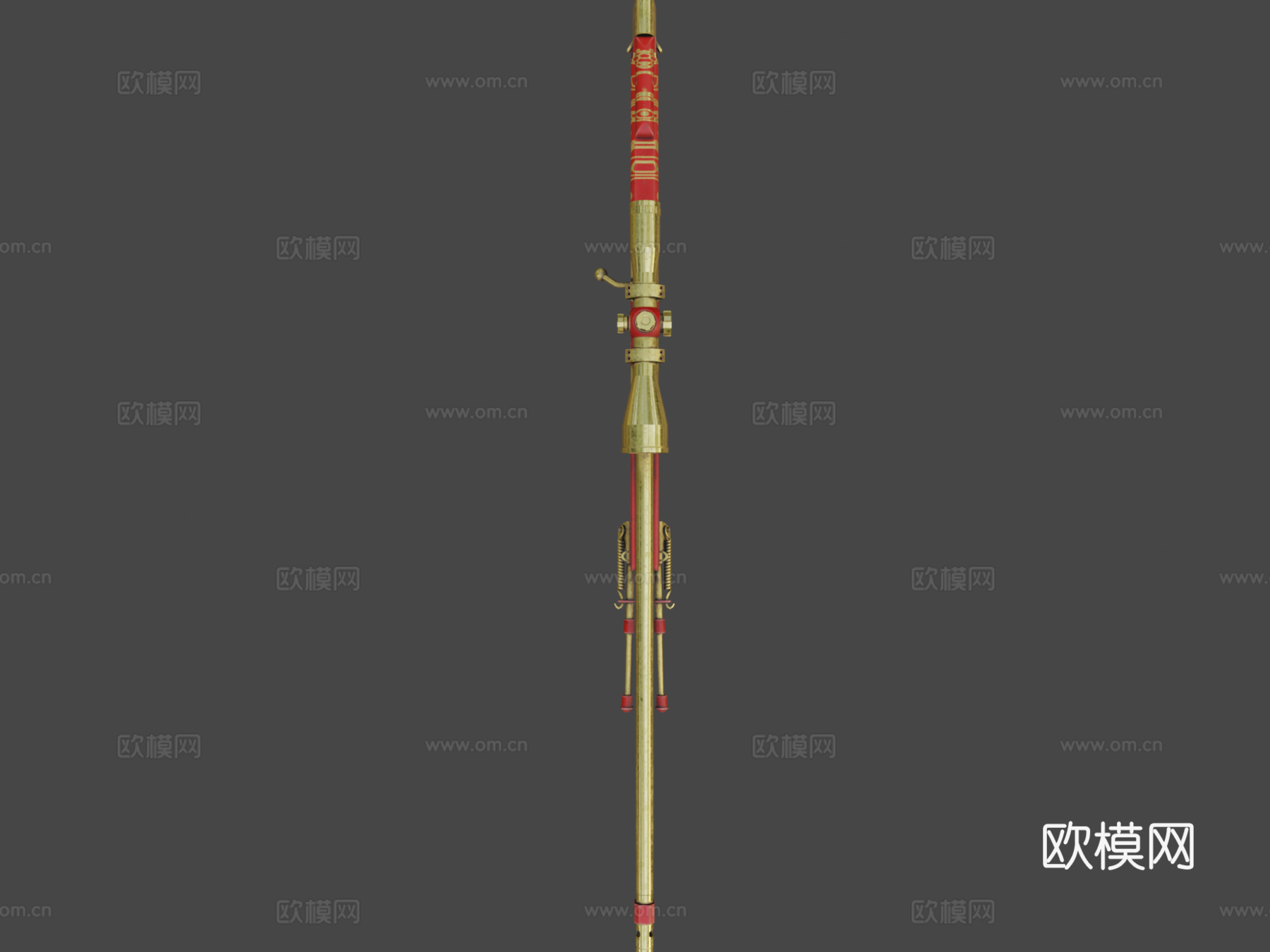 AWP鬼彻3d模型下载（渲染图6）