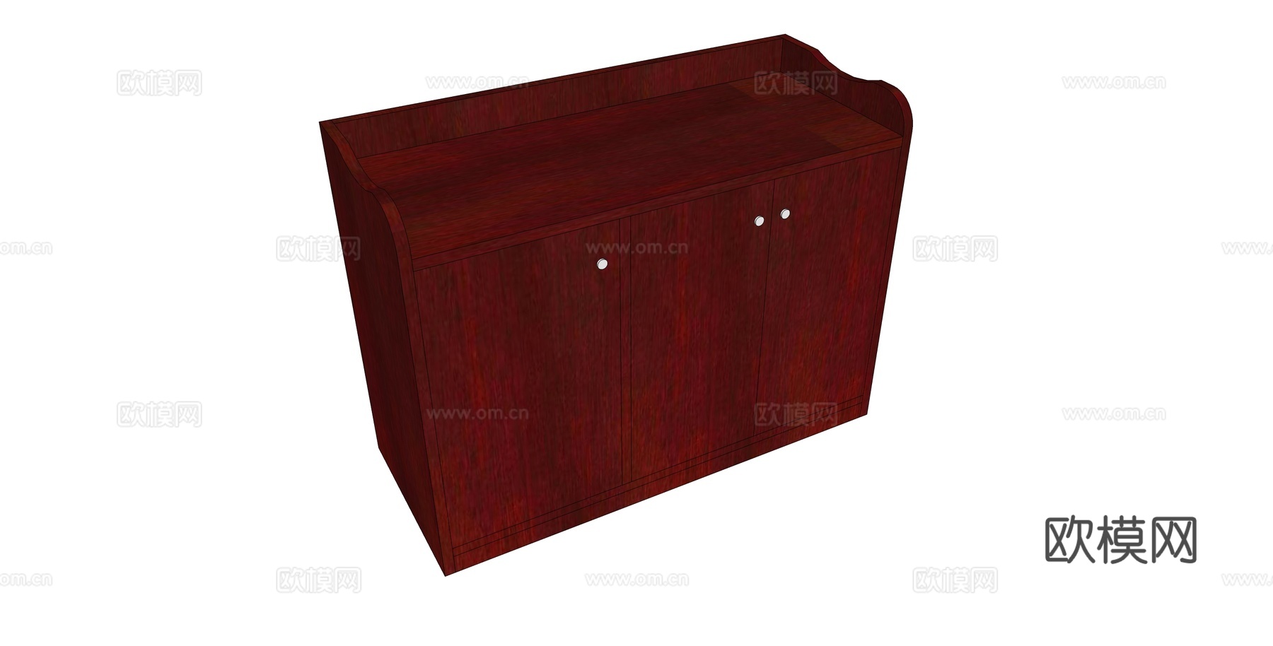 文件柜 办公家具su模型下载