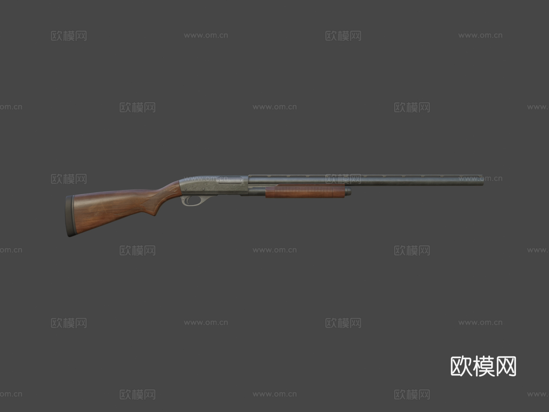 FPS霰弹枪3d模型下载（渲染图7）