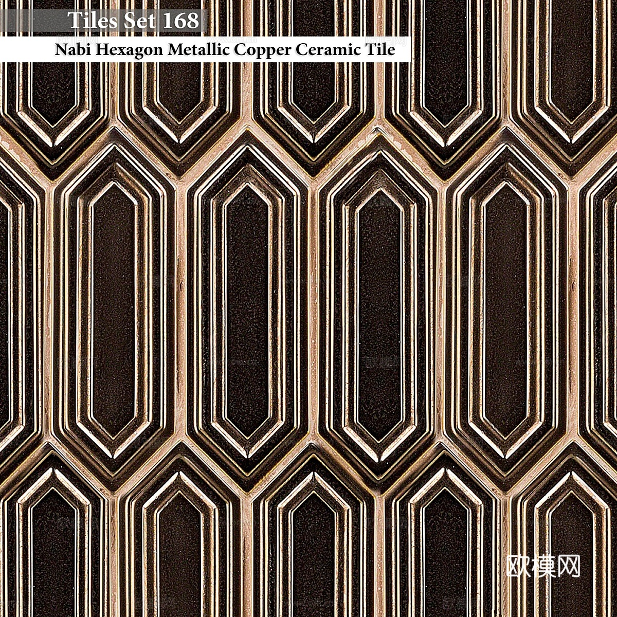 瓷砖套装1683d模型下载