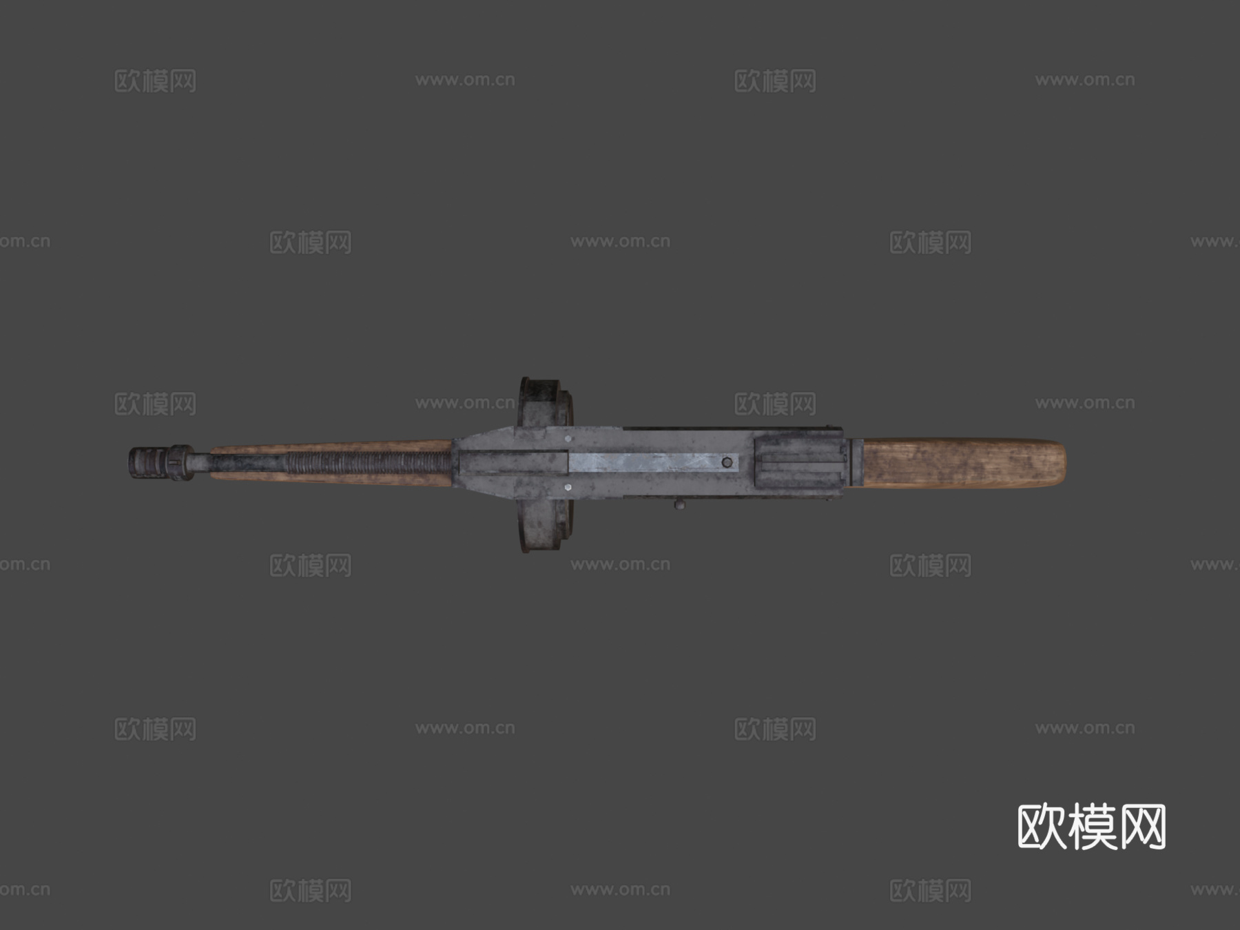 汤普森M1A13d模型下载（渲染图8）