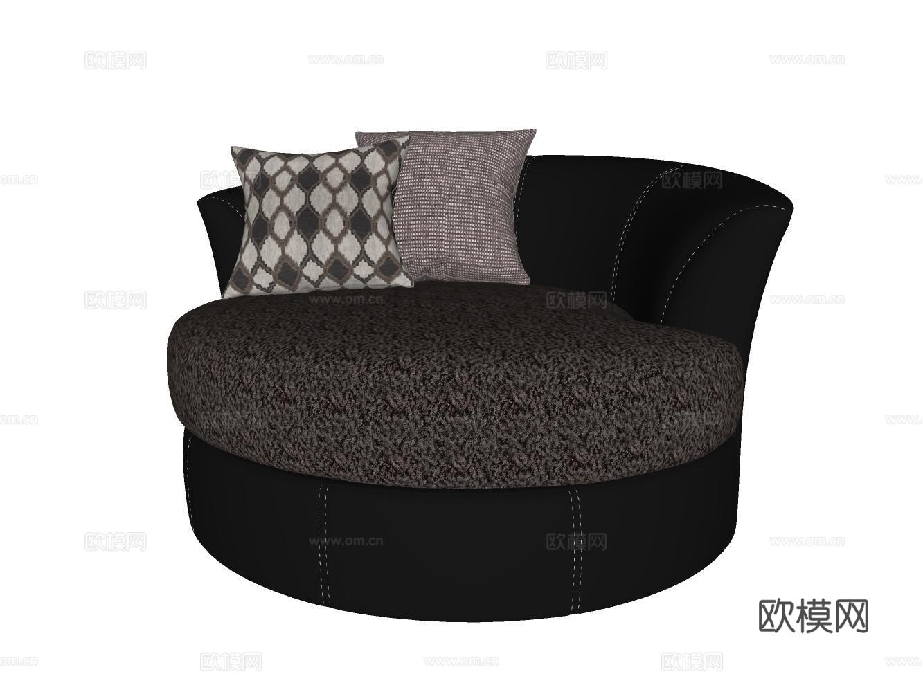 沙发茶几su模型