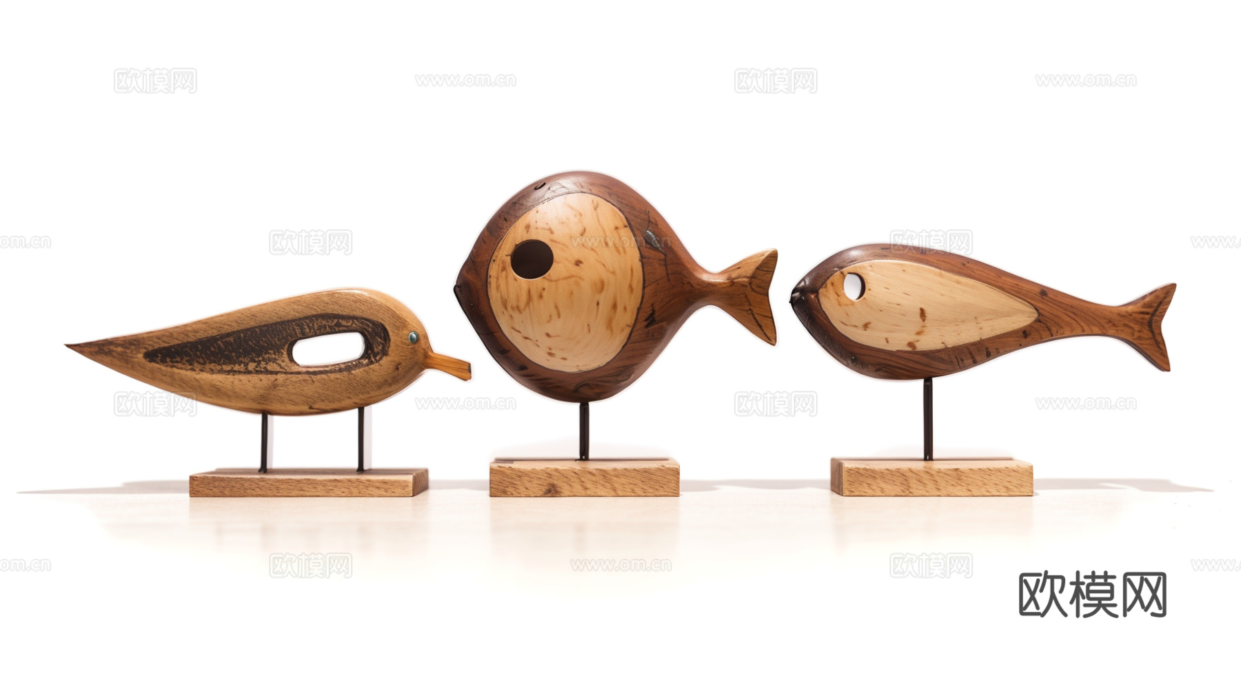 雕塑摆件su模型