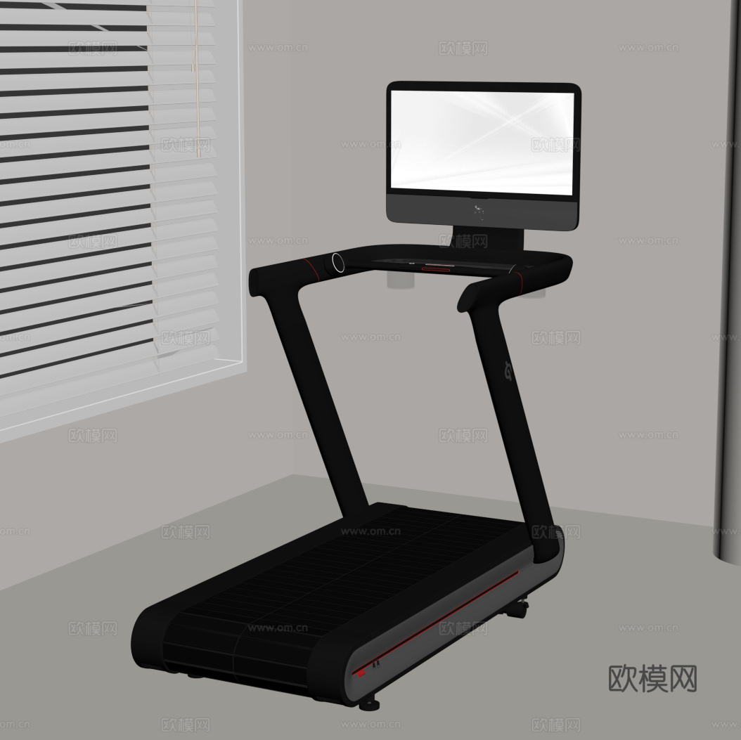 现代运动器材su模型