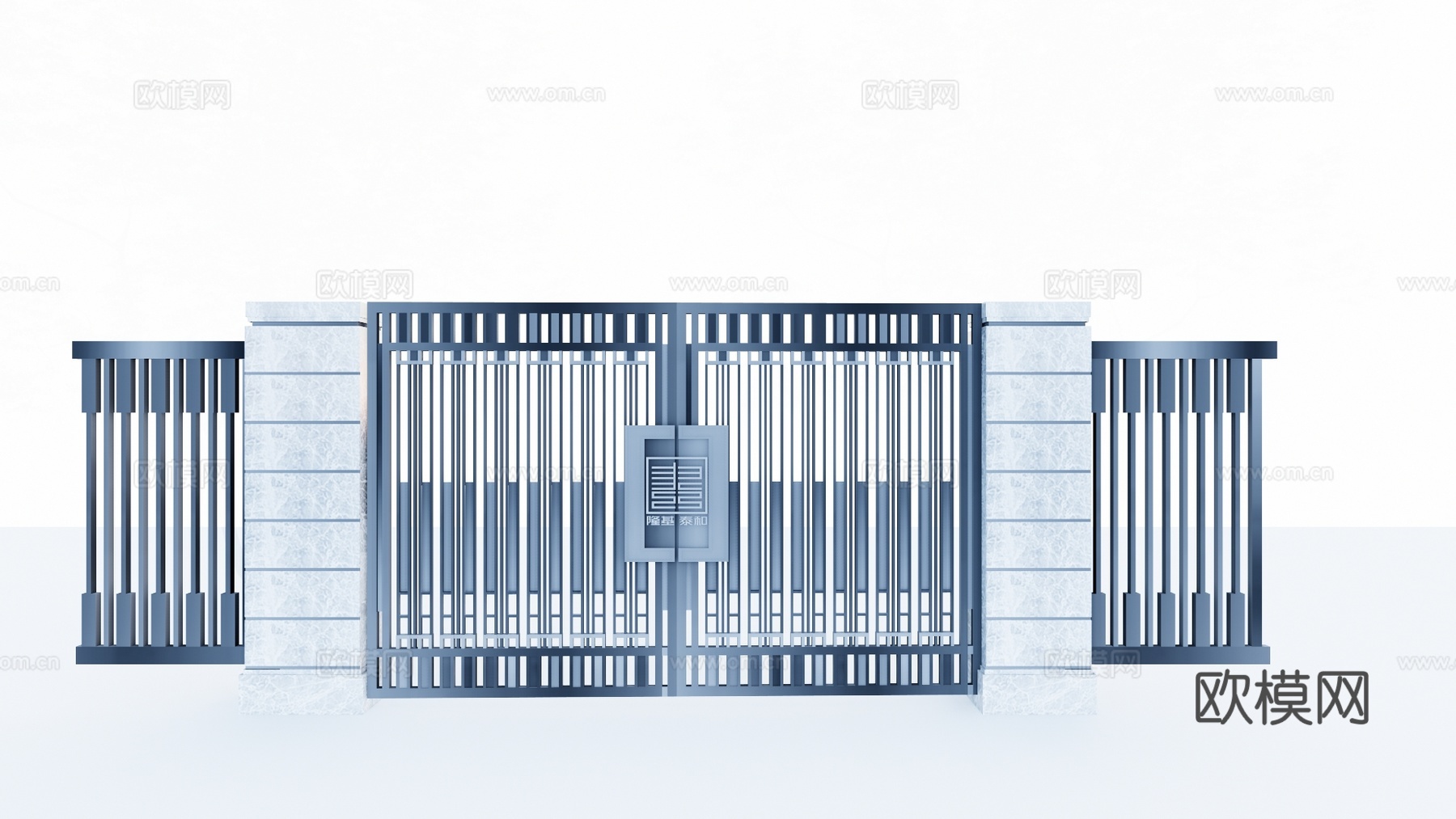 草坪灯 庭院门 水池 屋顶花园 门 室内景观 庭院 造景 景su模型