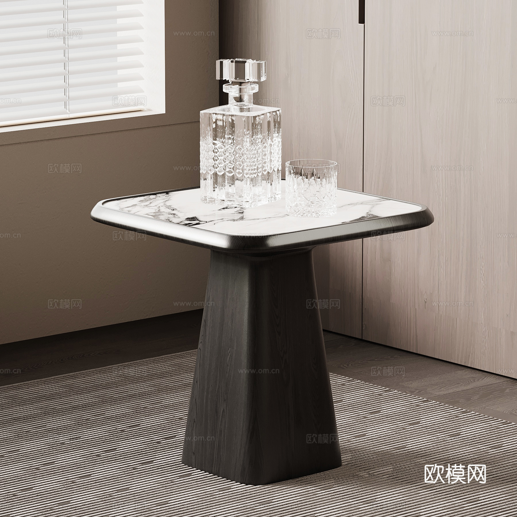 现代意式边几su模型