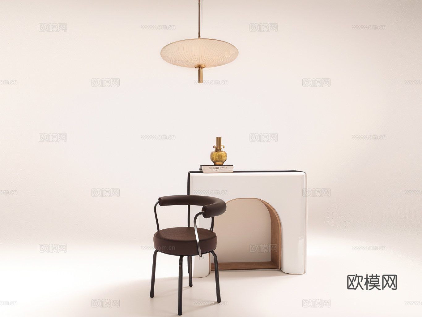 茶几沙发休闲椅摆件su模型