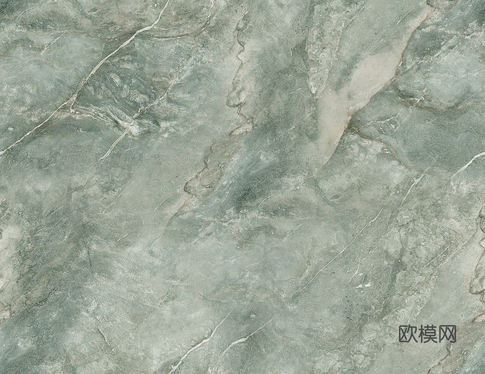 现代浅绿色大理石 奢石
