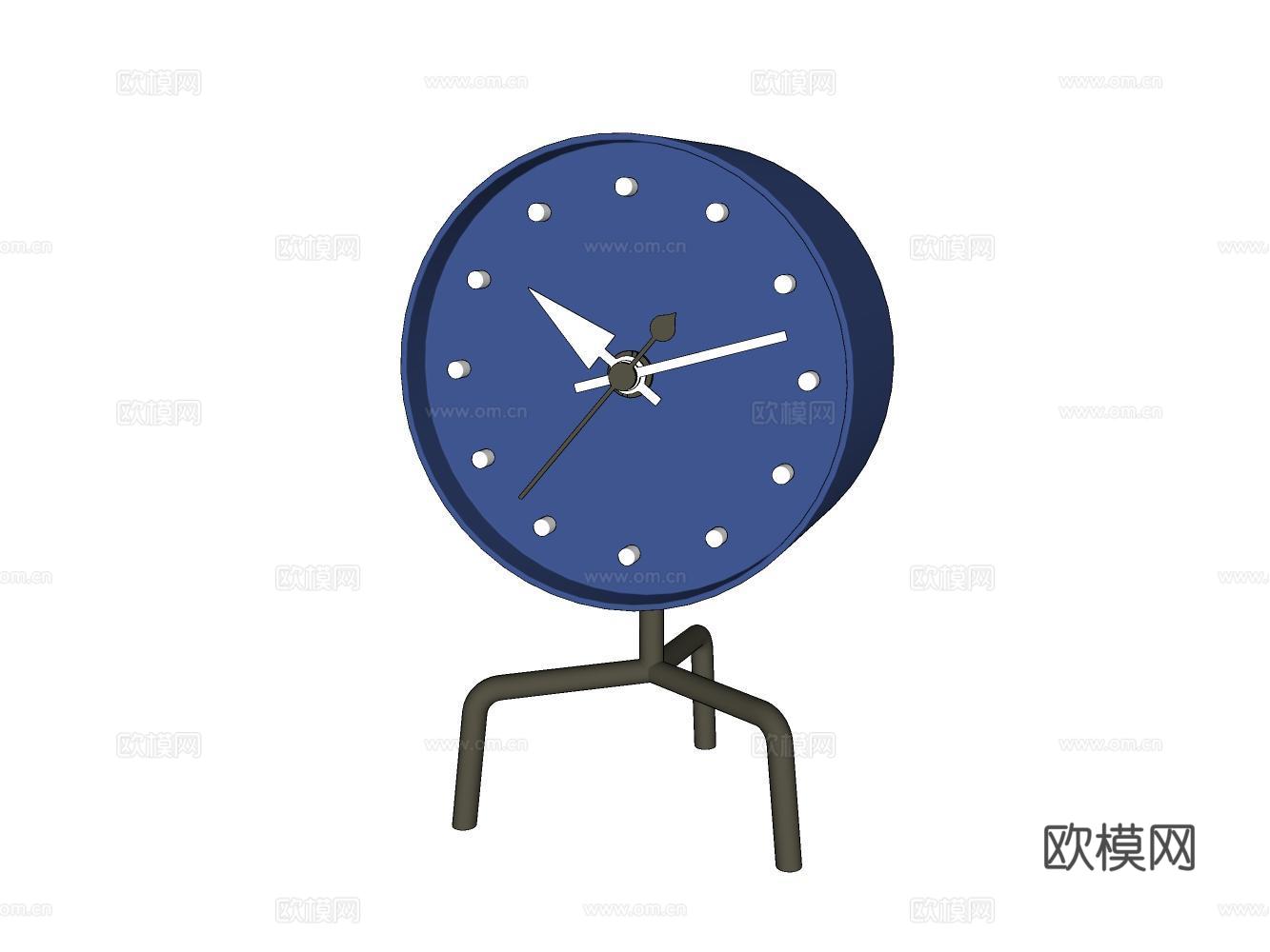 茶几沙发休闲椅摆件su模型