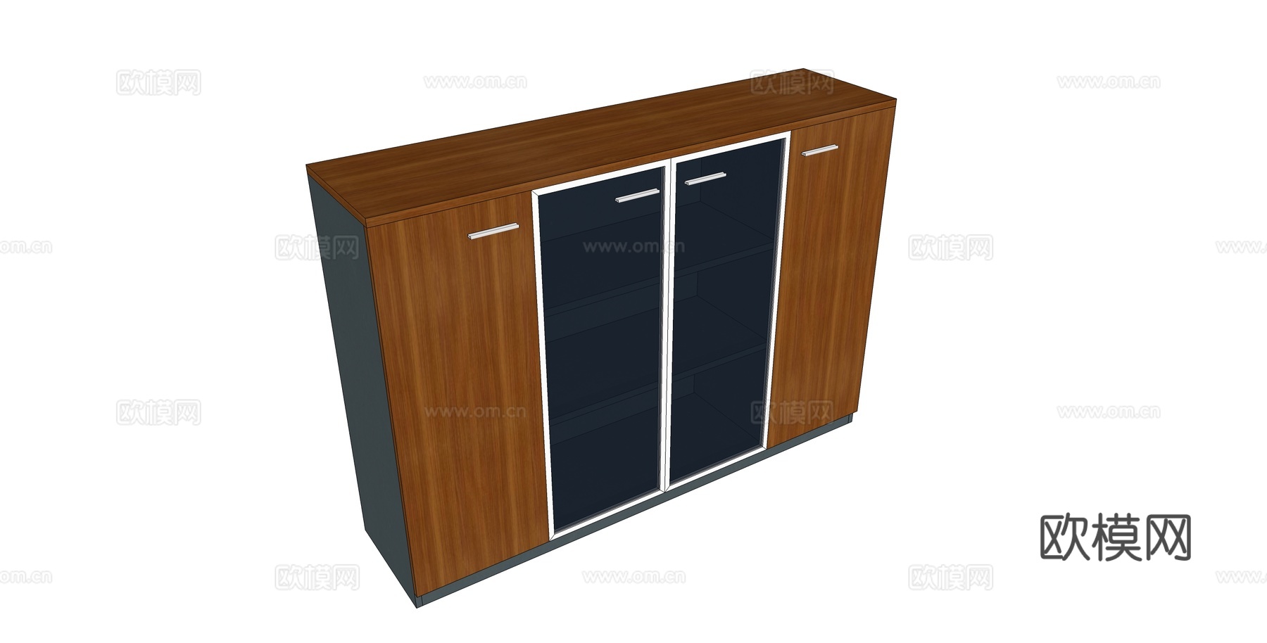 文件柜 办公家具su模型下载