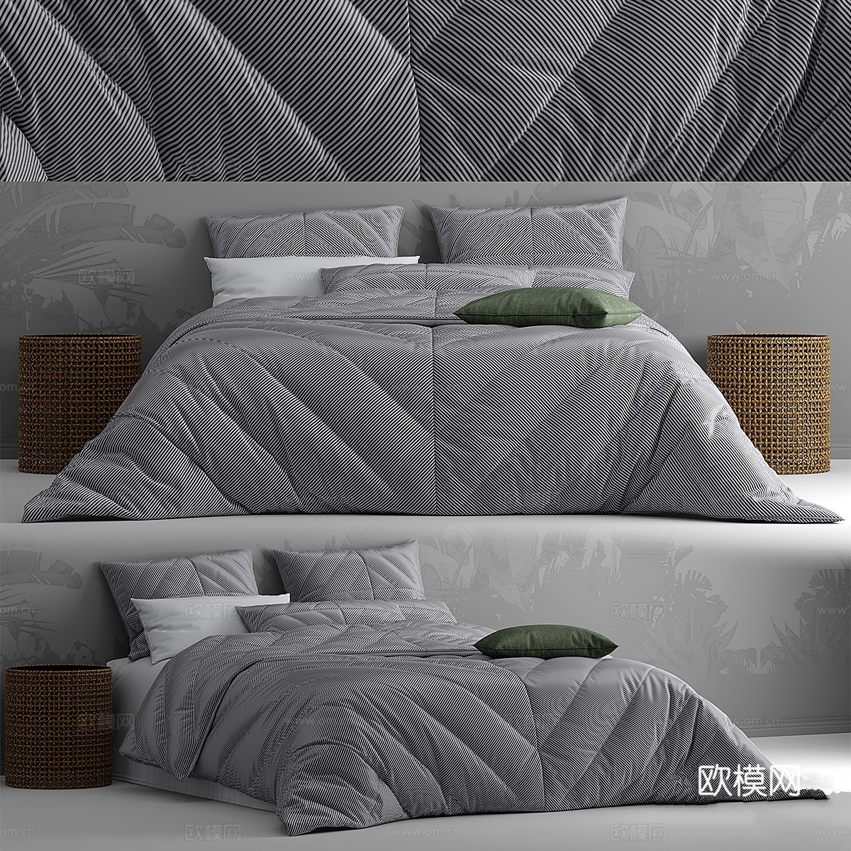 澳大利亚Adairs寝具床具3d模型下载