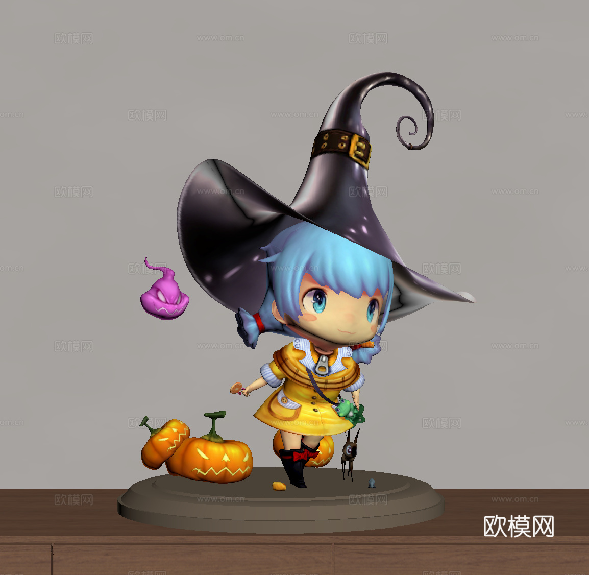 现代摆件 儿童摆件 手办su模型