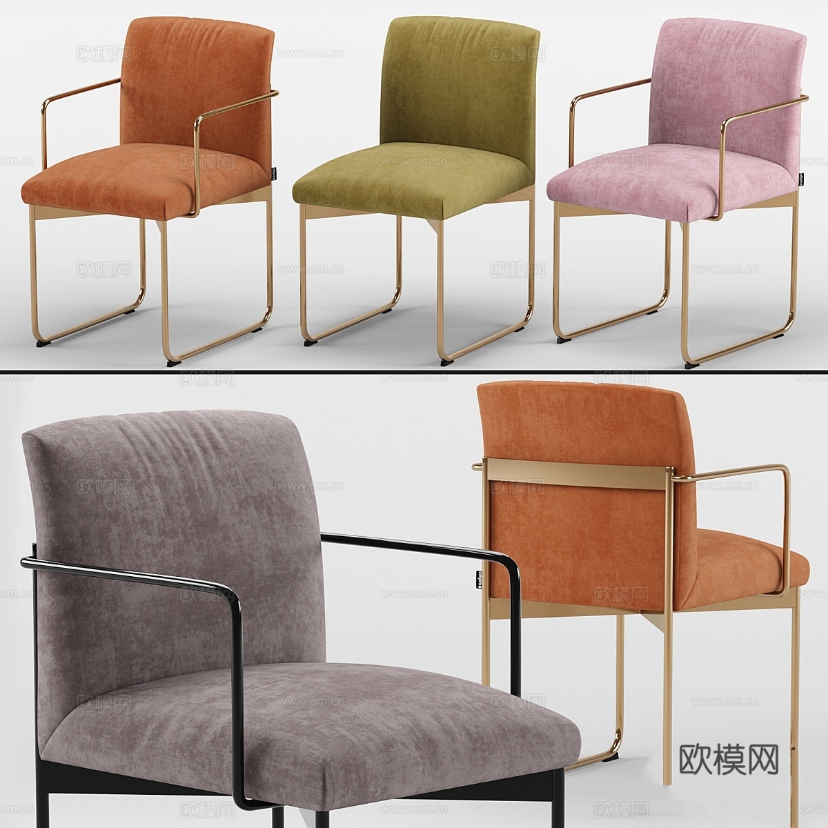 Gala餐椅cs1867 - Calligaris3d模型下载