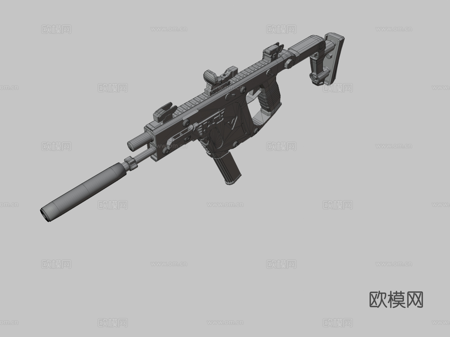 低多边形矢量3d模型下载（渲染图3）