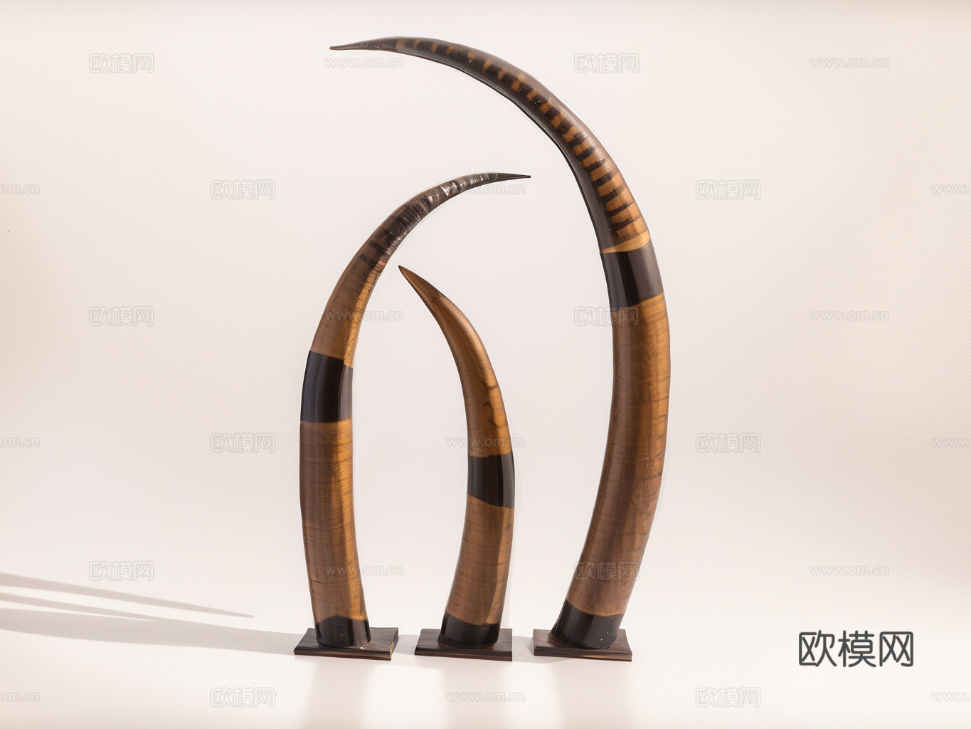 雕塑摆件su模型