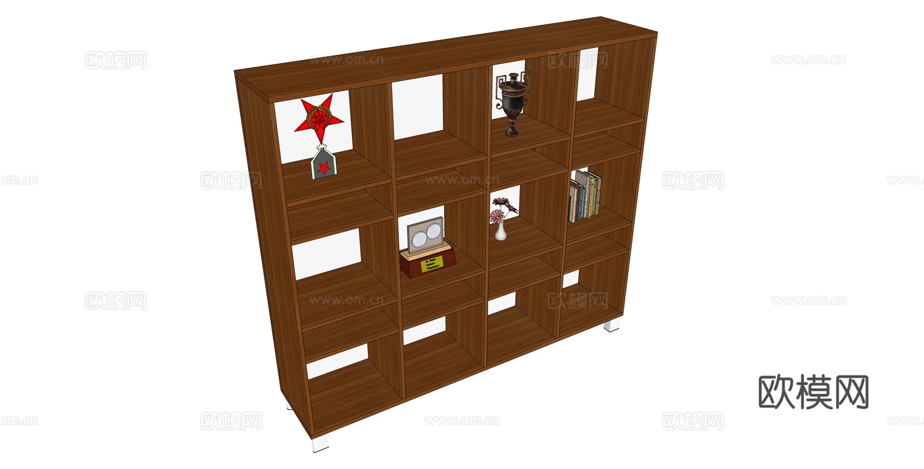 文件柜 办公家具su模型下载