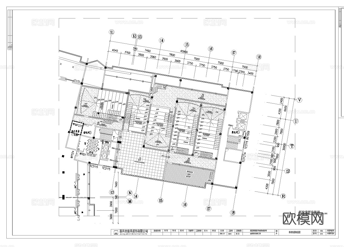 电影院 最新全套施工图 合集cad施工图