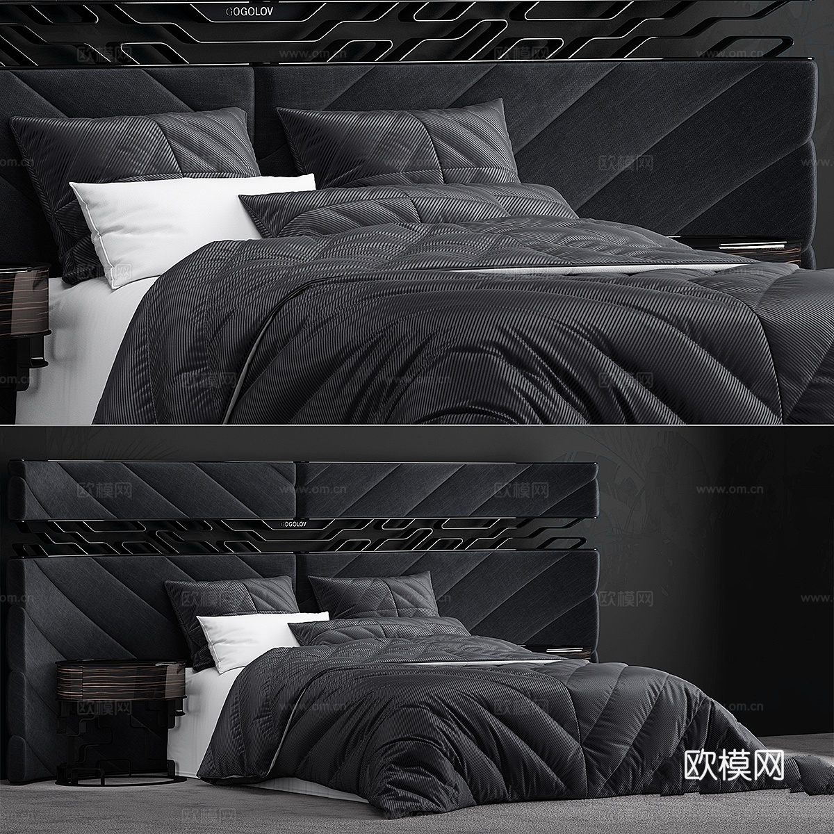 我的设计床3d模型下载