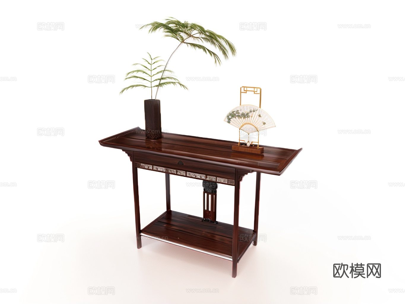 茶几su模型下载（渲染图1）