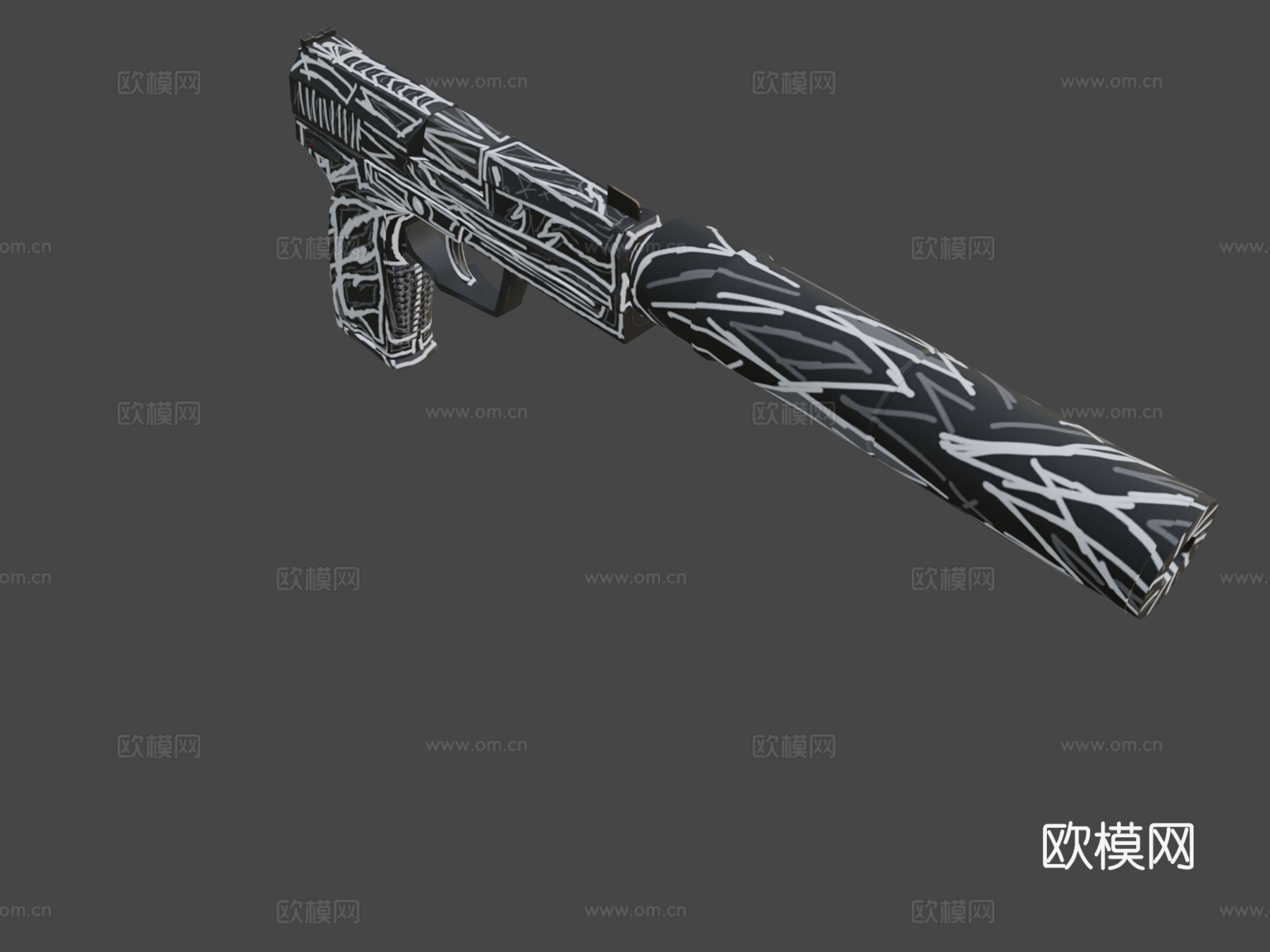 USPS疯狂3d模型下载（渲染图8）