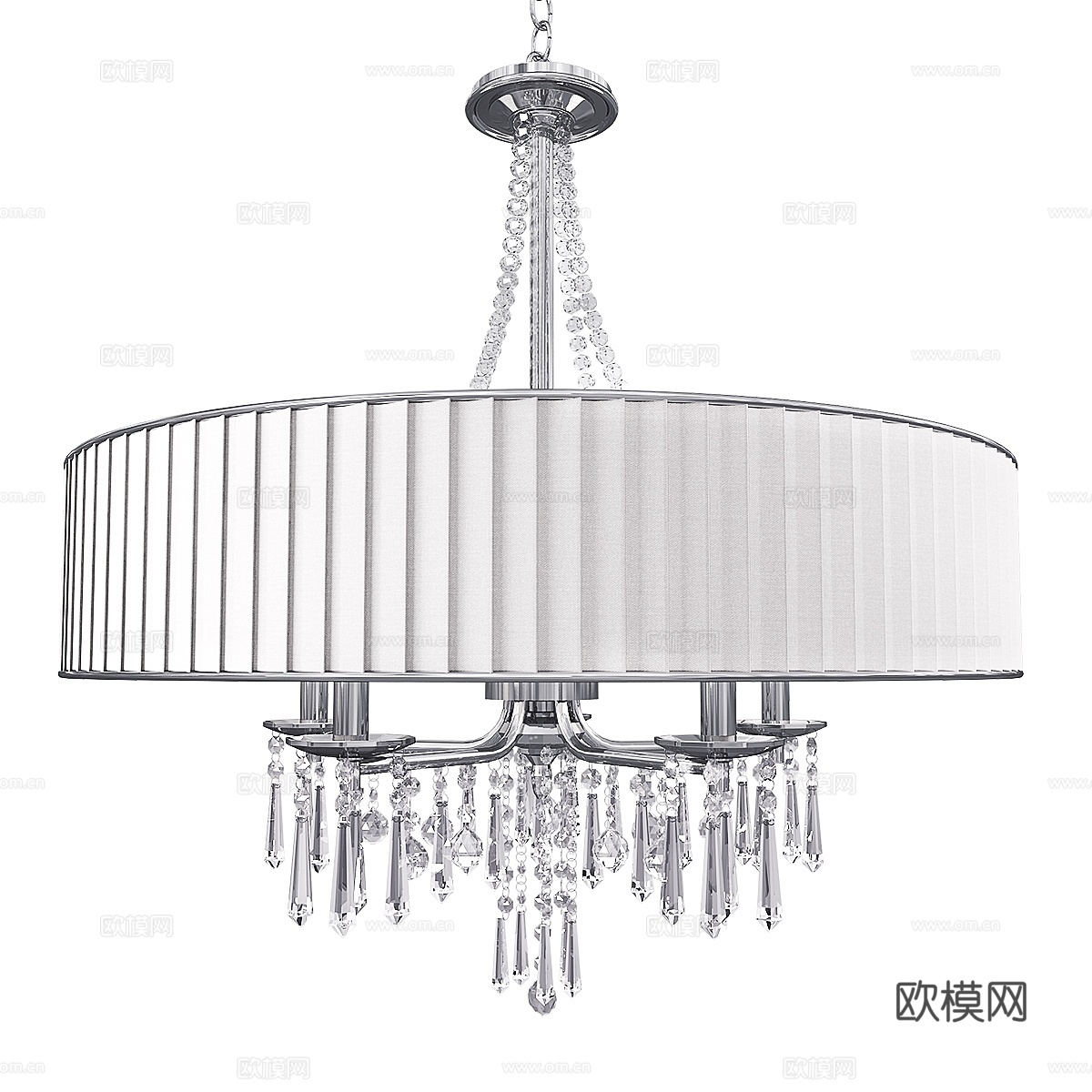 Willa Arlo I 品牌亚伯五灯吊灯3d模型下载