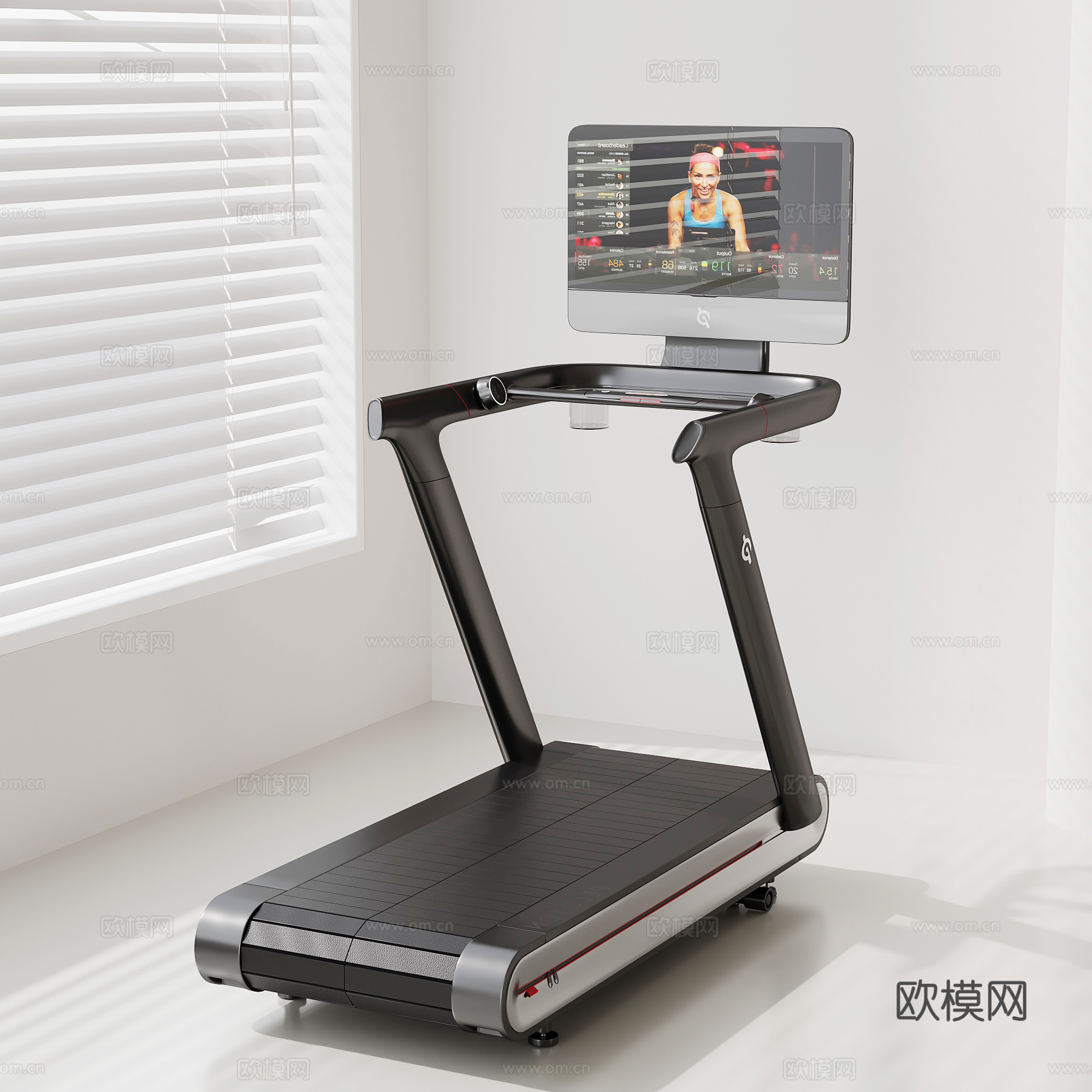 现代运动器材su模型