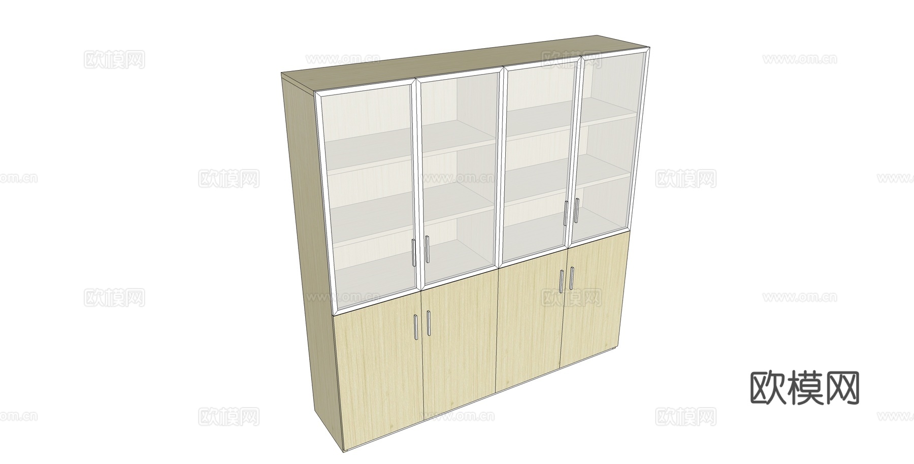 文件柜 办公家具su模型