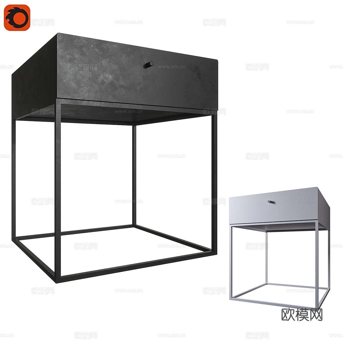 金属护柱 LA REDOUTE HYPNOS3d模型下载