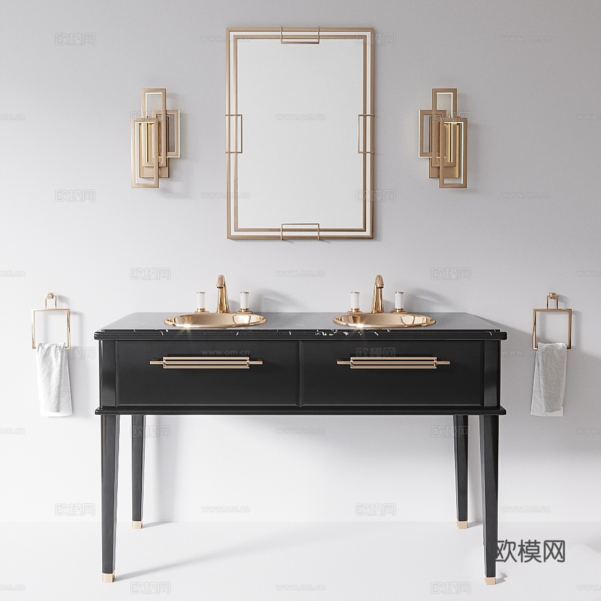 Riviere Black Nero Marquinia 23d模型下载