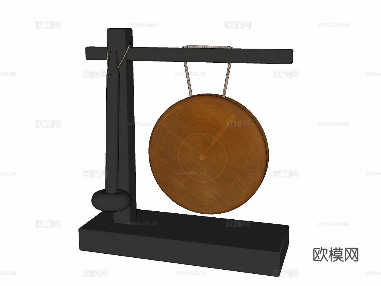 茶几沙发休闲椅摆件su模型