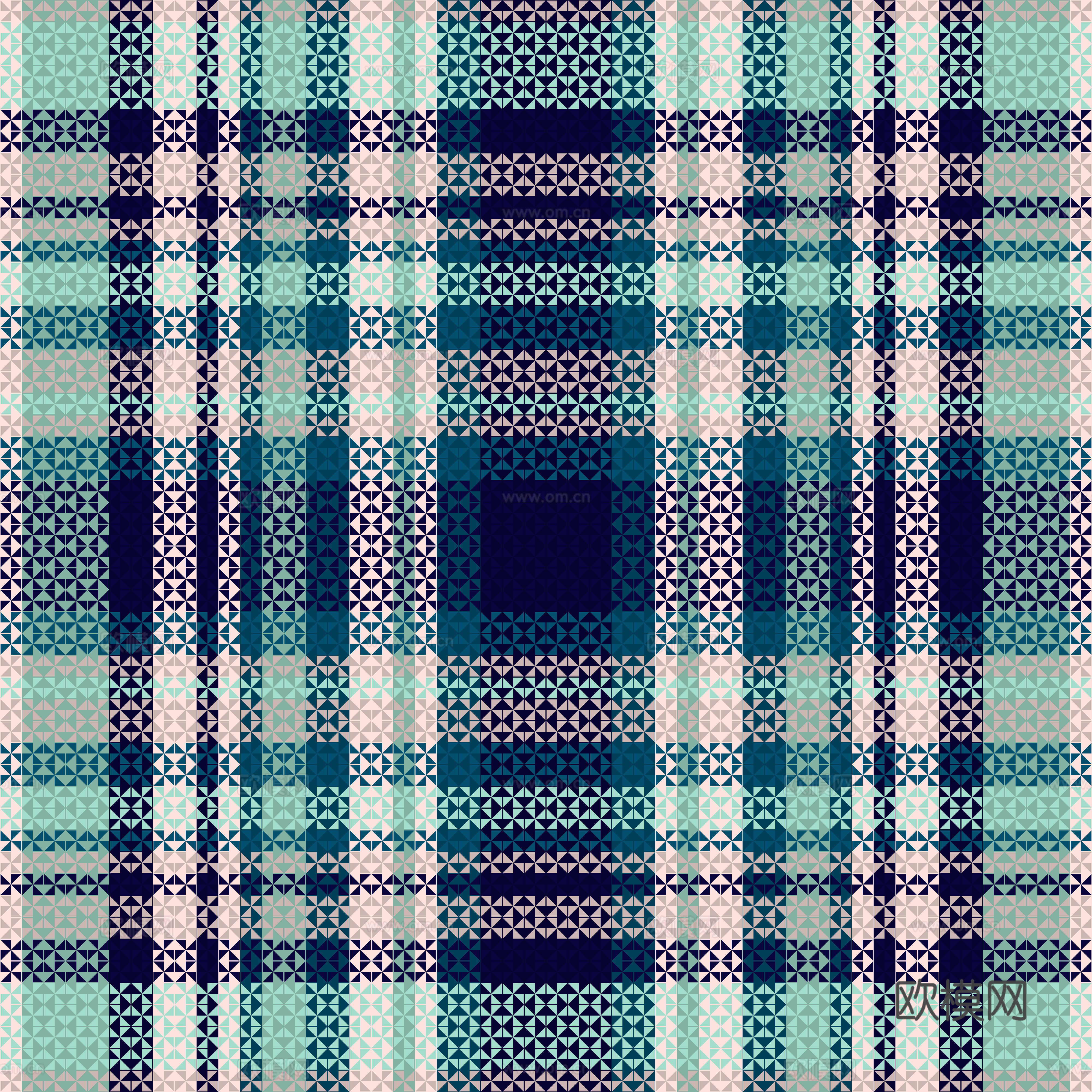 现代简约文艺网格壁纸