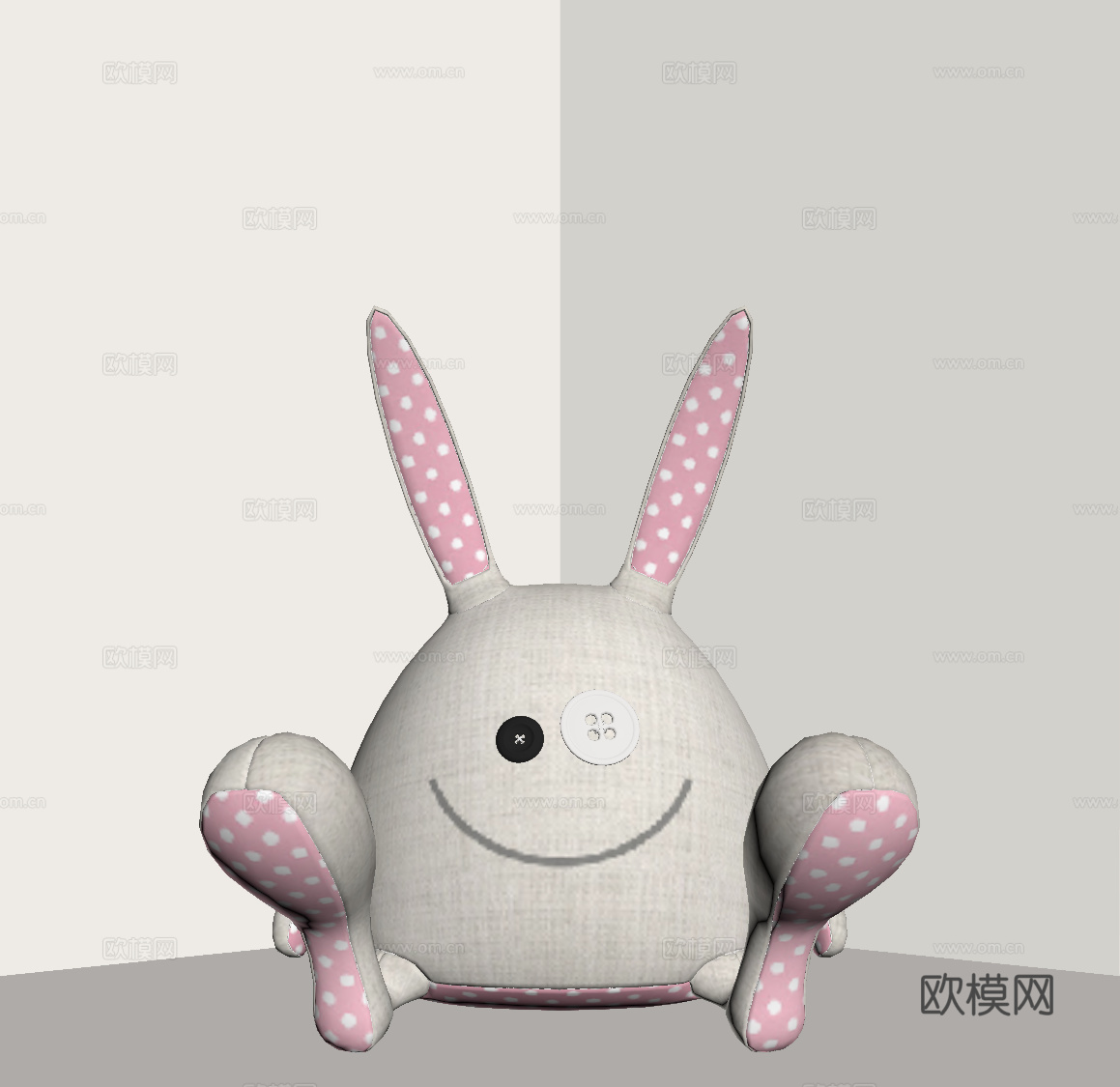 现代玩偶 布偶su模型