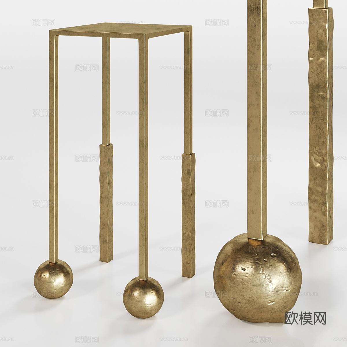 Kelly Wearstler设计的Nimes Petite3d模型下载