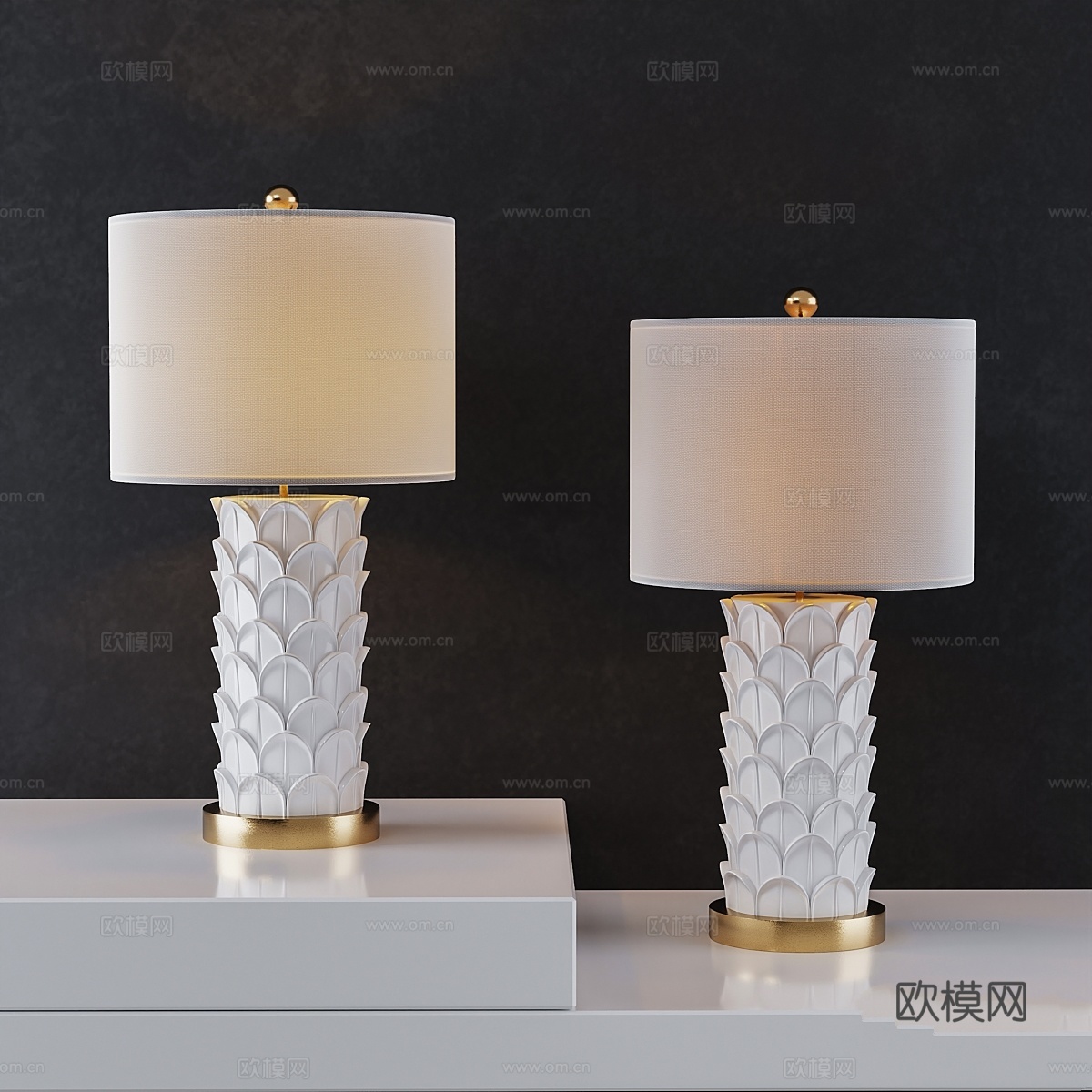 Safavieh 照明系列3d模型下载