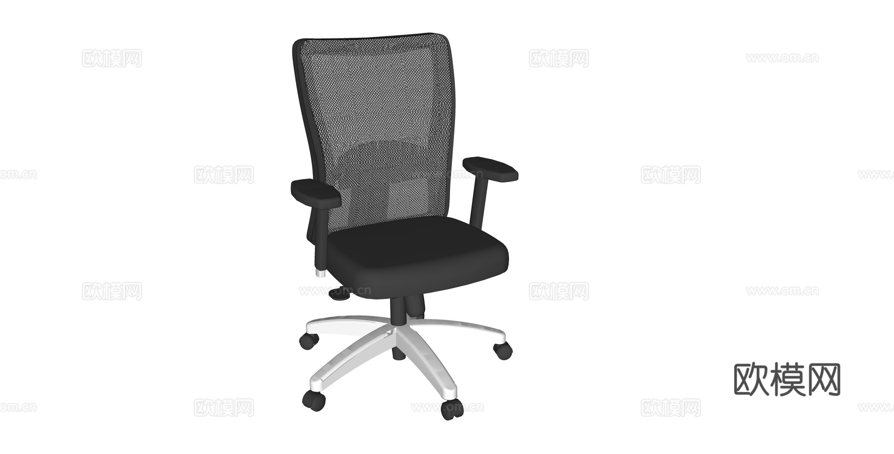 办公椅 办公家具su模型