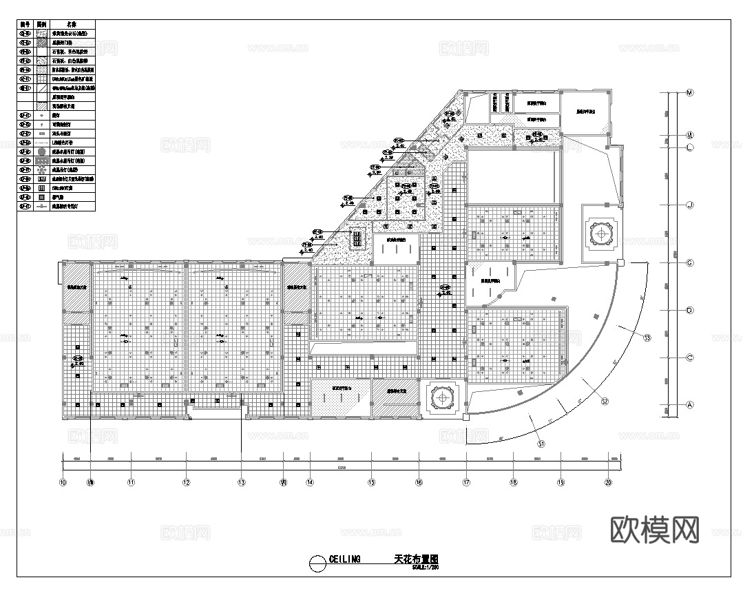电影院 最新全套施工图 合集cad施工图