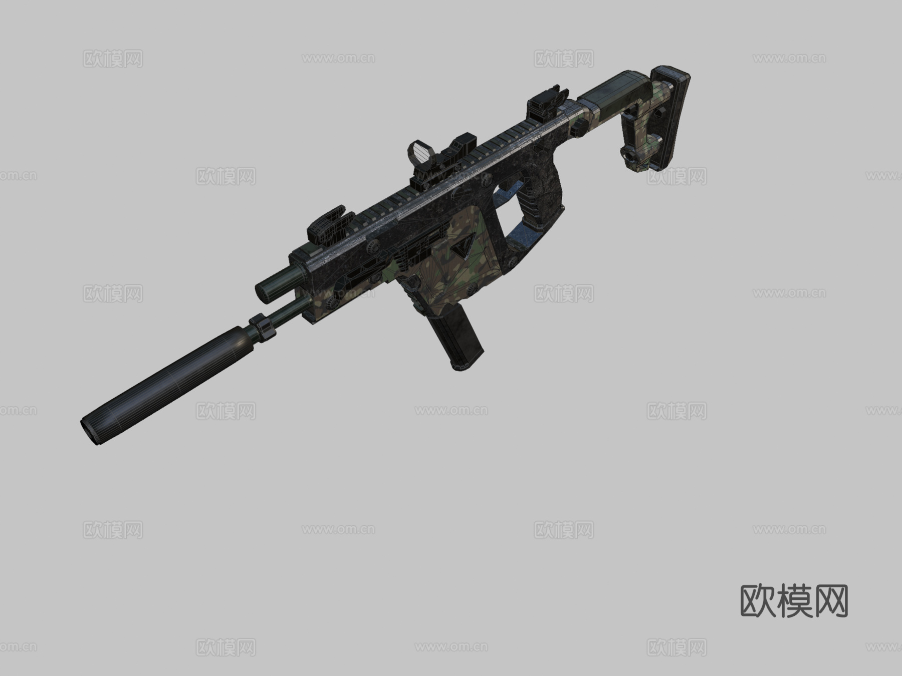 低多边形矢量3d模型下载（渲染图2）