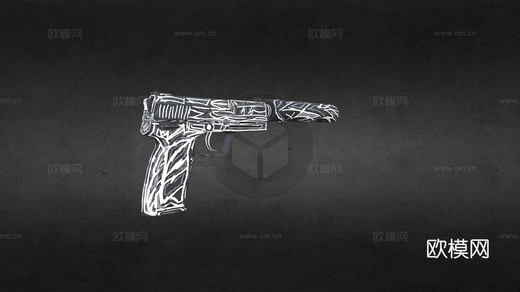 USPS疯狂3d模型下载（渲染图1）