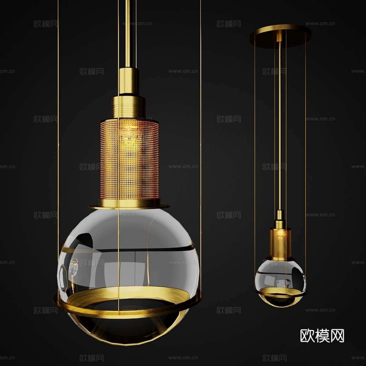 吊灯 Günter leuchtmann3d模型下载