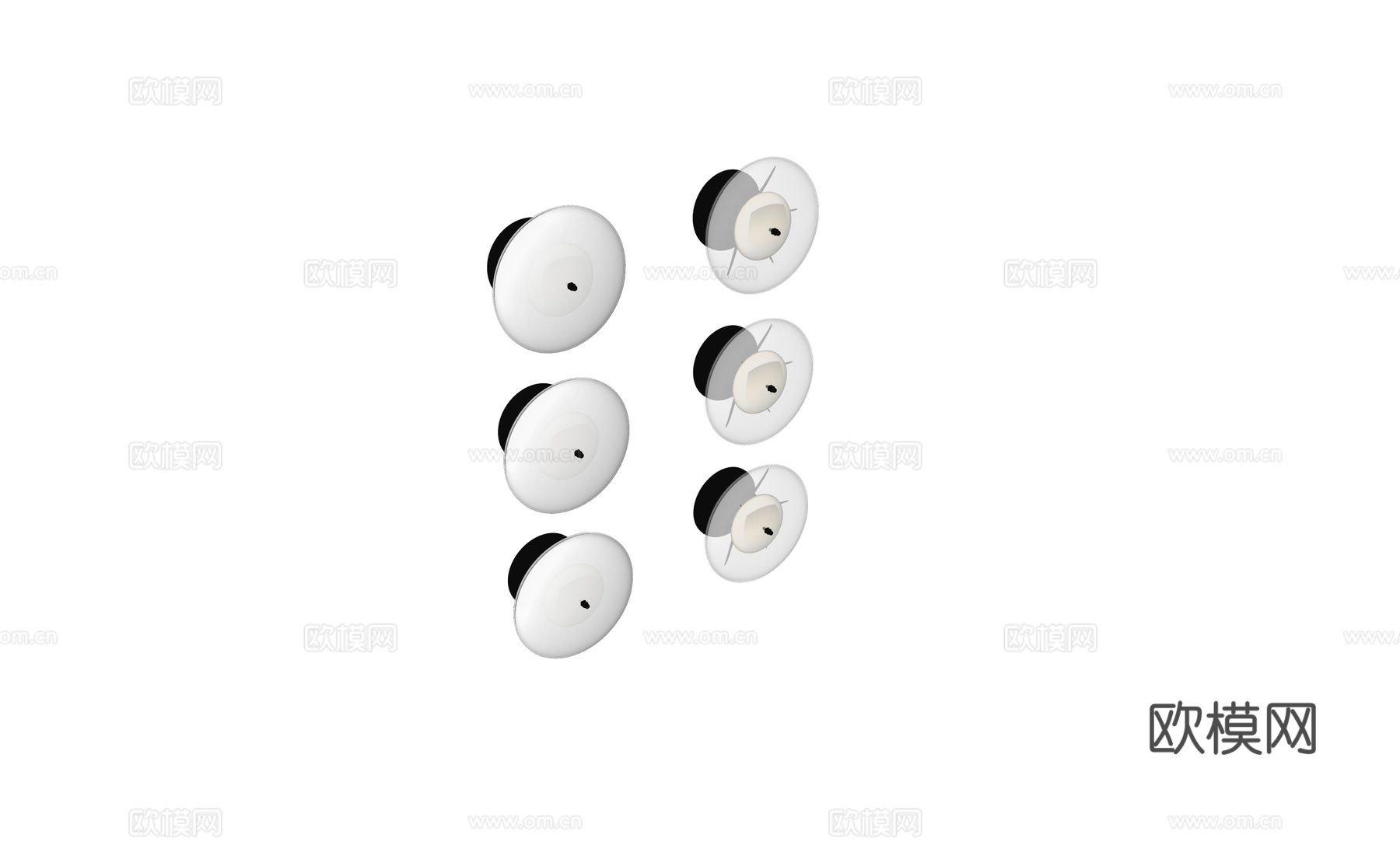 现代轻奢壁灯su模型